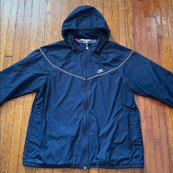 Y2K Nike Vintage Zip Up Hooded Track Jacket - Picture 5 of 14